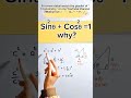 sin2+cos2=1 proof #shorts #tricks #maths #mcqs #youtubeshorts #csirnet #PhD #bsc #bs #msc #ms #ppsc