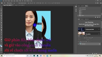 Bài 2: Thay đổi màu nền background & đo kích thước, tạo kích thước theo ý muốn trong photoshop