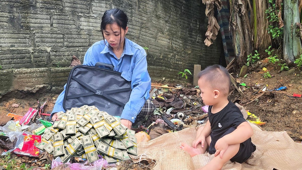 A Homeless Single Mom - What Does She Do When She Accidentally Finds a Large Sum of Money?