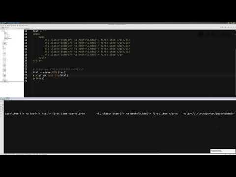 【Python之爬虫】Spider-29-etree(etree 信息提取) - YouTube