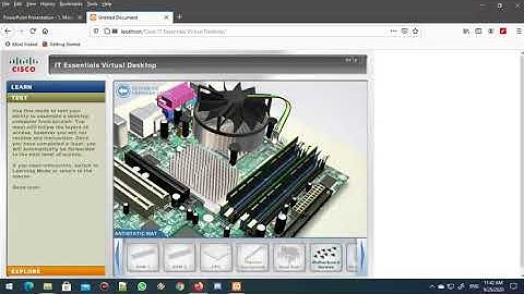 Building you own PC using Cisco IT Essentials Virtual Desktop
