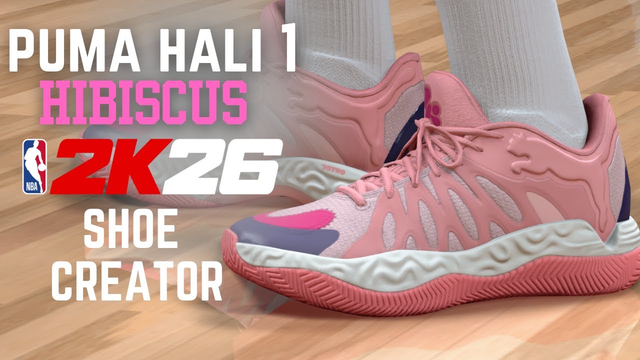 Puma Hali 1 Hibiscus NBA2K26 Shoe Creator - YouTube
