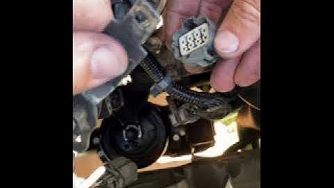 Honda Pilot O2 Sensor Connector Connection