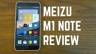 Meizu M1 Note Review