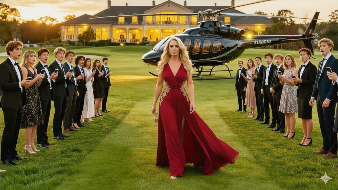 Ils ont invité la « perdante » à la réunion — elle est arrivée en hélicoptère