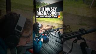 Pierwszy raz na 300 metrów z LMT. Same celne trafienia!🎯🔥