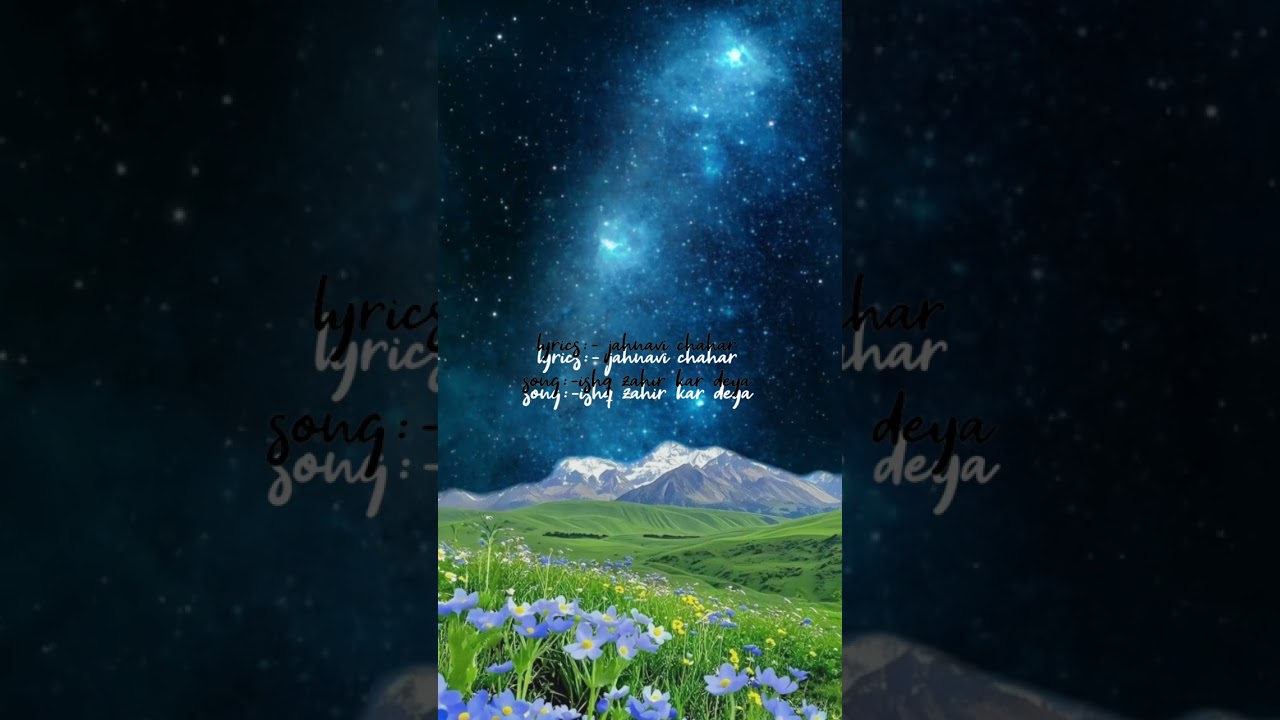 Ishq zahir Kar Diya subscribe my YouTube channel like comment and share, my own lyrics ,