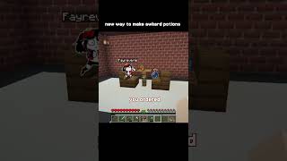 new way to make awkward potions #minecraft