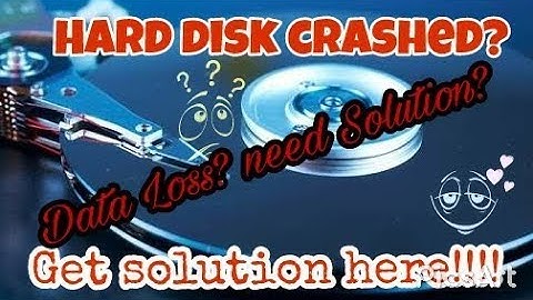 How to recover data from crashed hard disk?!!!  how to make UBUNTU Live usb setup ?!!?