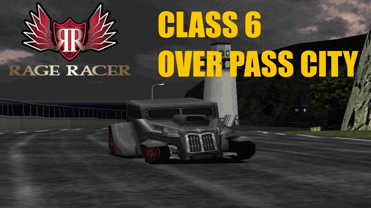 Rage Racer - Diable GP Class 6 - Over Pass City - Lizard Bulldog -  Duckstation Playstation Emulator