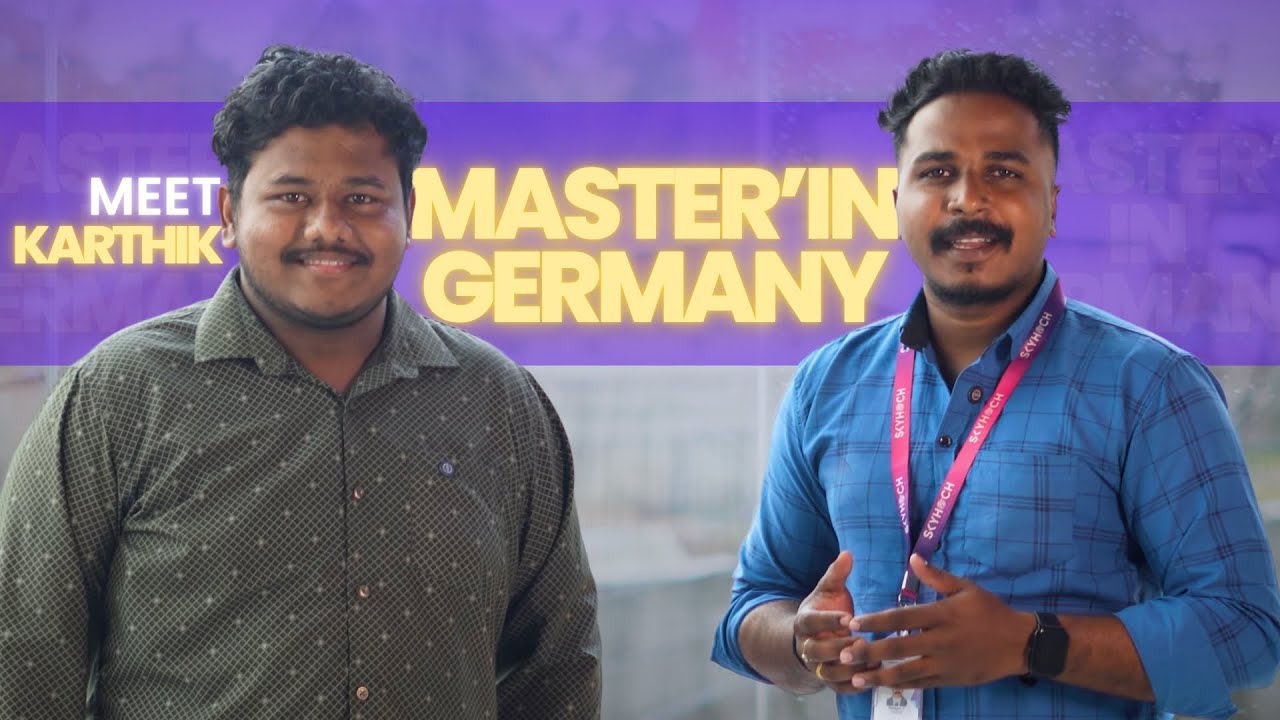 Master's in Germany 2025 | Success story of Karthik | Testimonial