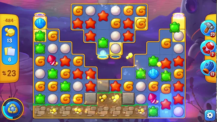 Fishdom Hard Level 484