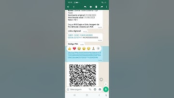 Como copiar de forma correta o PIX tipo Copia e Cola no WhatsApp