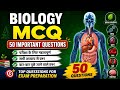 Biology MCQ Quiz 2026 | 50 Most Important Questions | SSC, Railway, Police Exam