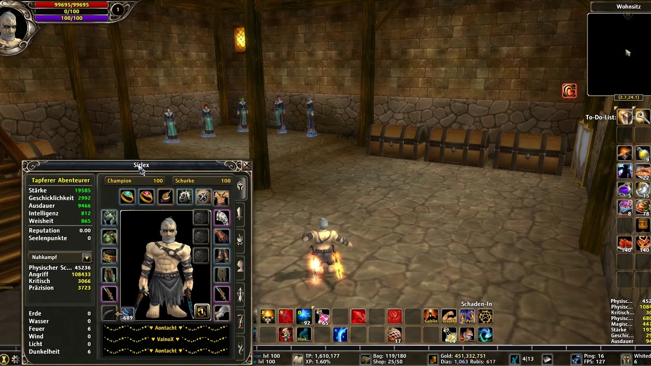 Runes of Magic - MY Champion/Rogue Gear *:D