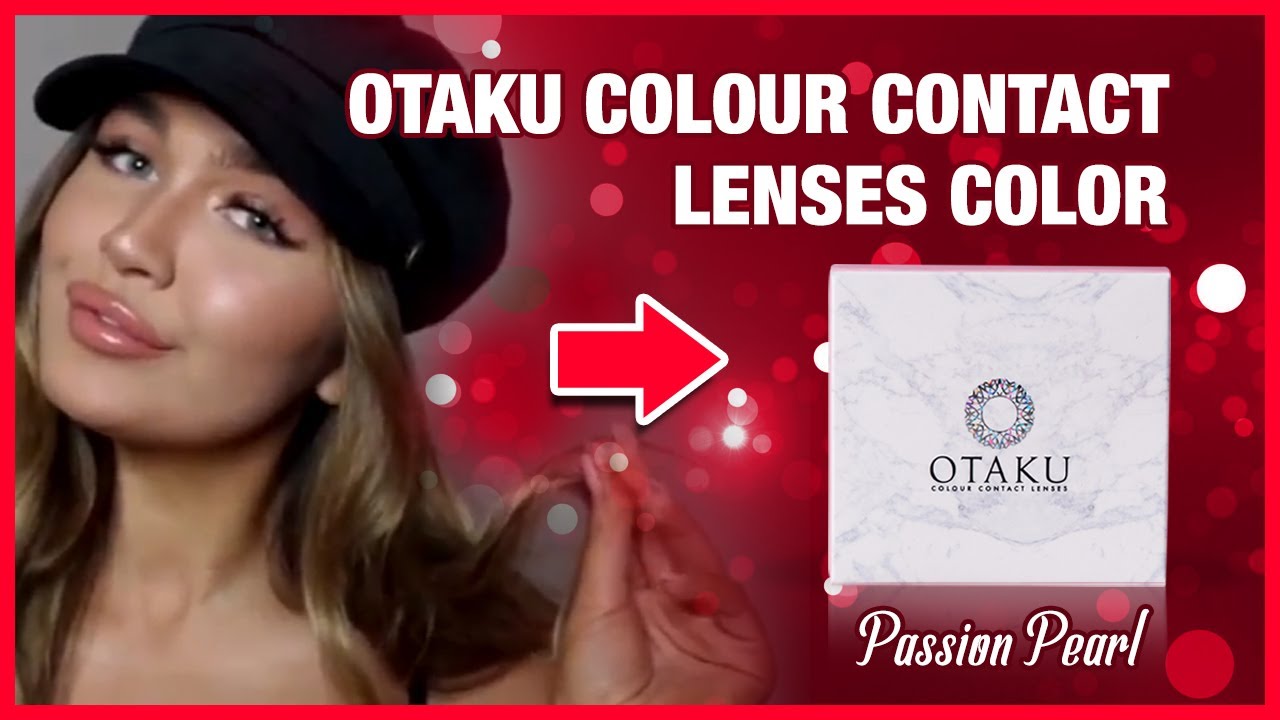 The Best Colored Contact Lens For Dark Eyes | Otaku Passion Pearl by Billionaire Beauties