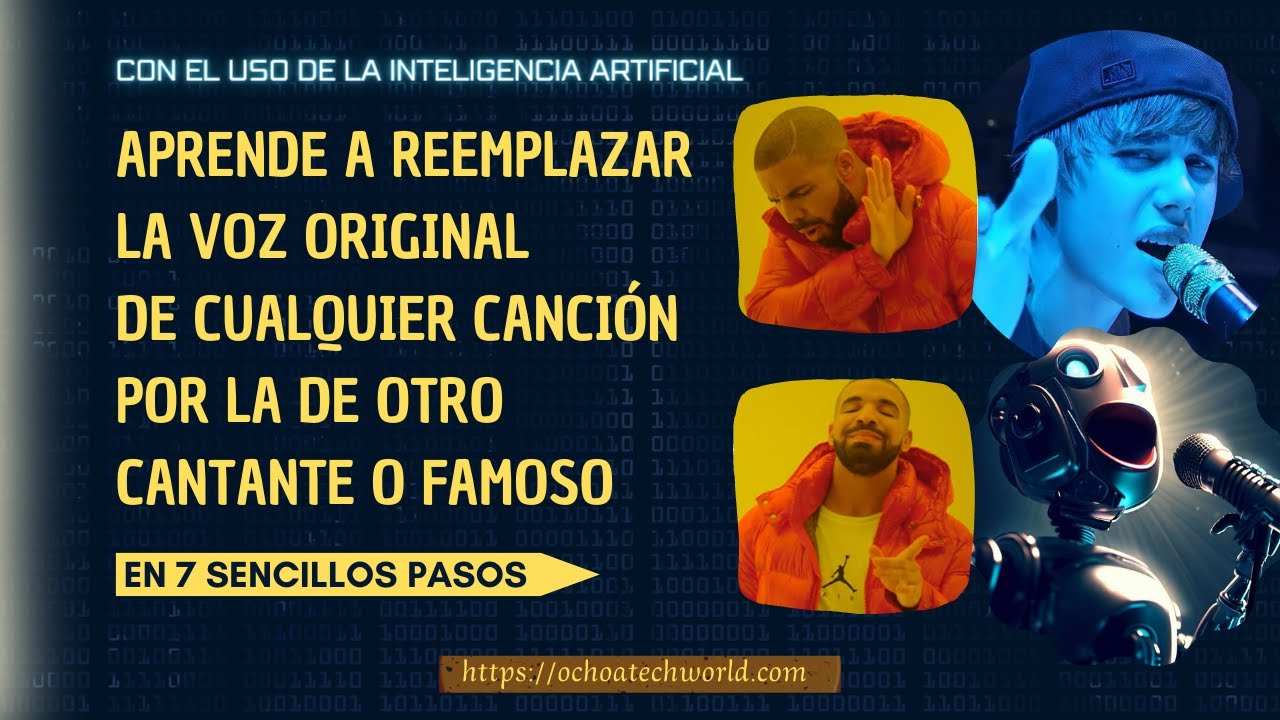 Aprende a reemplazar la voz de CUALQUIER canción en 7 pasos utilizando ...