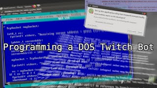Programming a DOS Twitch Bot: Part 27 (Twitch and parsing) Profile