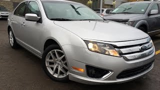 Used Silver 2012 Ford Fusion SEL FWD Review | Ponoka Alberta