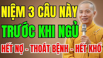 Địa Tạng Vương Bồ Tát Dạy 3 Câu Niệm Phật Trước Khi Ngủ – Hết Nợ Hết Bệnh! Lời Dạy Phật Pháp