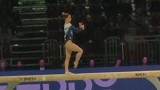 Alice Kinsella 🇬🇧 - Beam (incomplete) - QF - European championships 2024