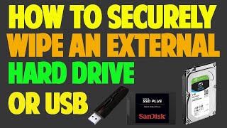 Famous How To Securely Erase a Hard Drive or USB Wealth