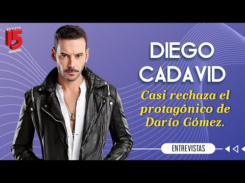 La razón por la que Diego Cadavid casi rechaza interpretar a Darío en la novela