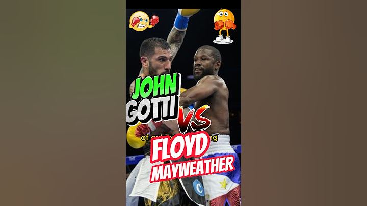 Floyd Mayweather vs. John Gotti III ends in brawl | Sports Studios