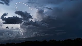 Thunderstorm over Boiling Springs 7/12/26 (Timelapse, Radar Loop, Lightning Footage)
