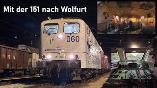 Ein Tag im Leben eines Lokführers #1  Nachtschicht mit der Baureihe 151 an den Bodensee
