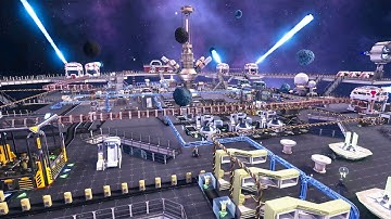 NEW - This LOOKS FANTASTIC Space Factory & Colony Survival Base Builder  Automation & Ship Building