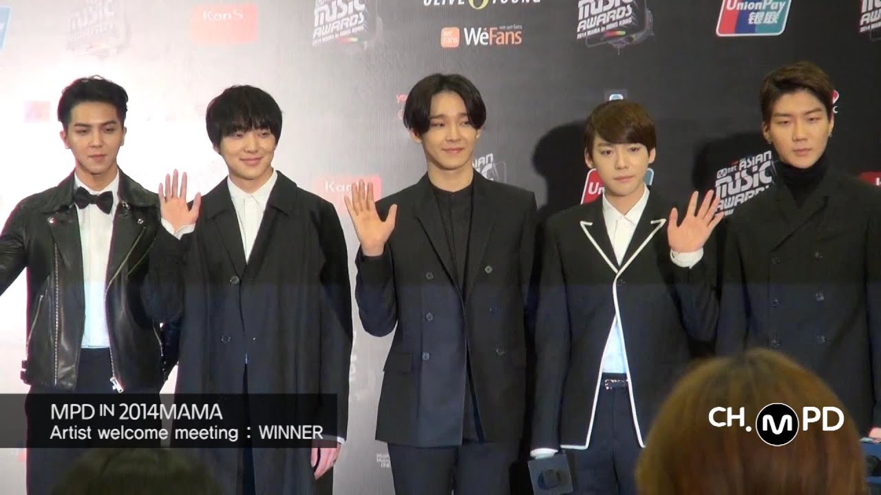 [MPD in 2014MAMA] 141203 Artist welcome meeting WINNER