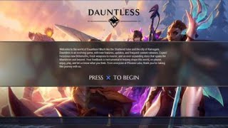 Dauntless - Loading The Game