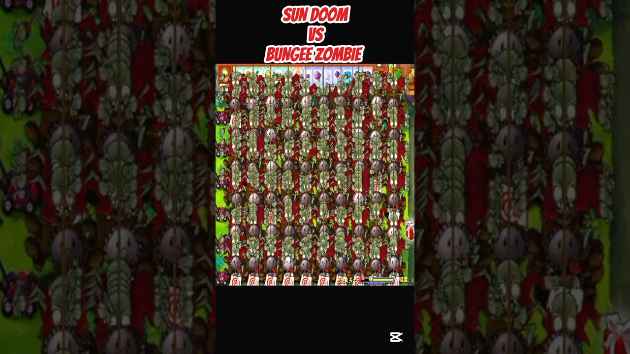 *SUN DOOM VS BUNGEE ZOMBIE*