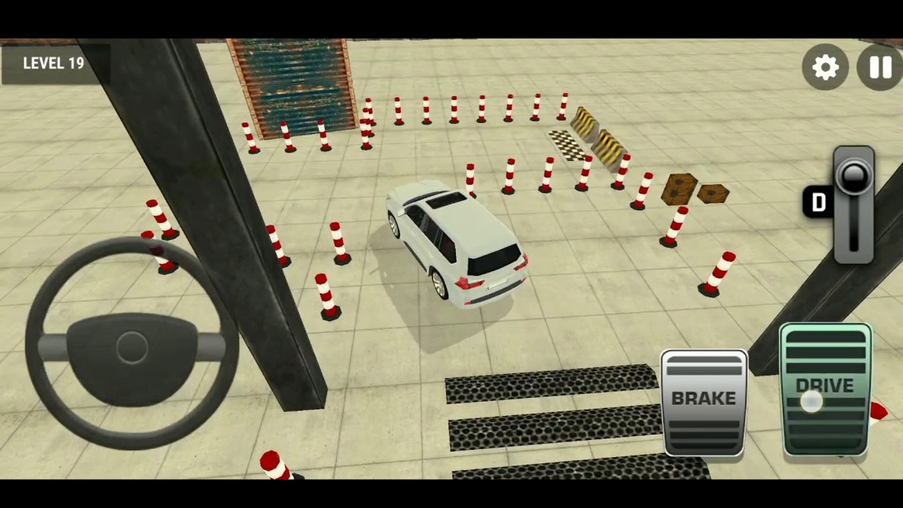 Prado car games, Modern car, Parking car games 2020 ||  level 19 || Game with Angad