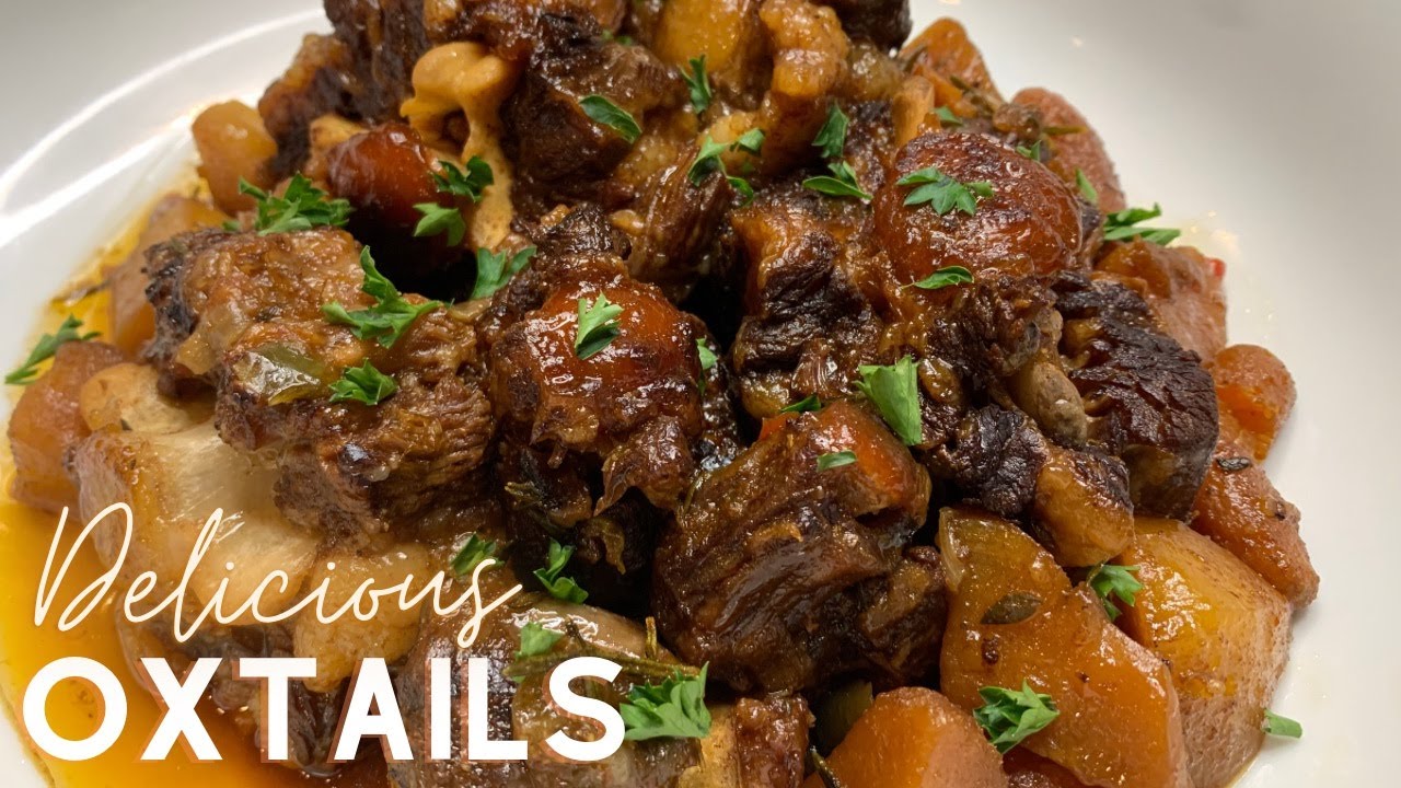 Oxtails; Pressure Cooker Style!! 😋🤤 oxtails beef YouTube