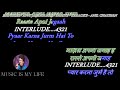 Manzilen Apni Jagah Hain Raaste Apni Jagah - Karaoke With Lyrics Eng.& हिंदी