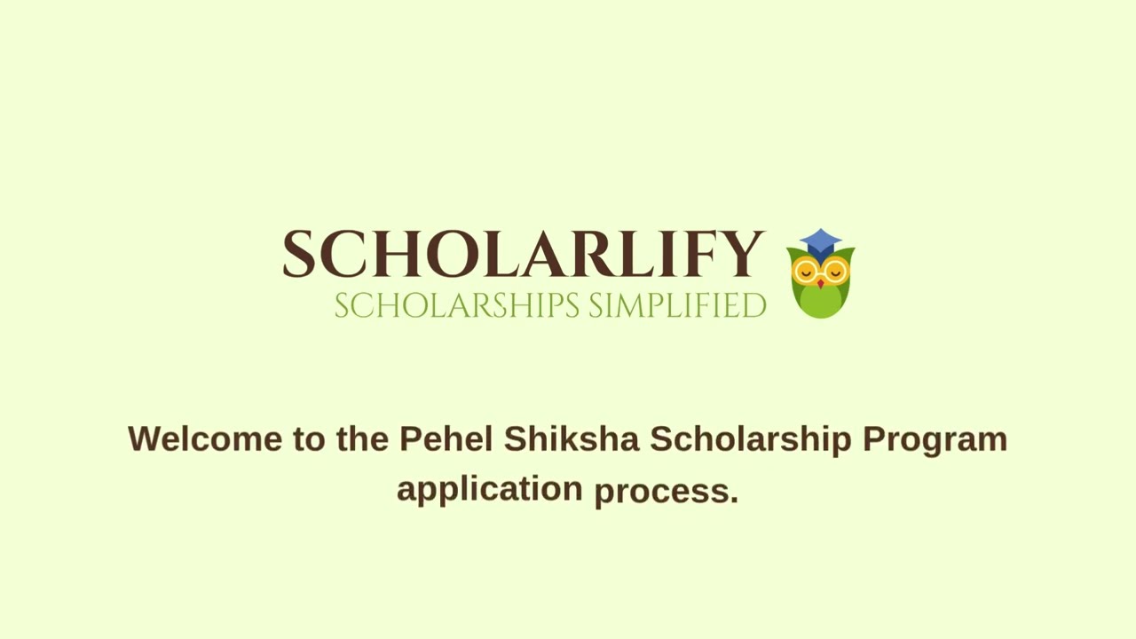 Pehel Shiksha Scholarship Program 2026 | Apply on Scholarlify
