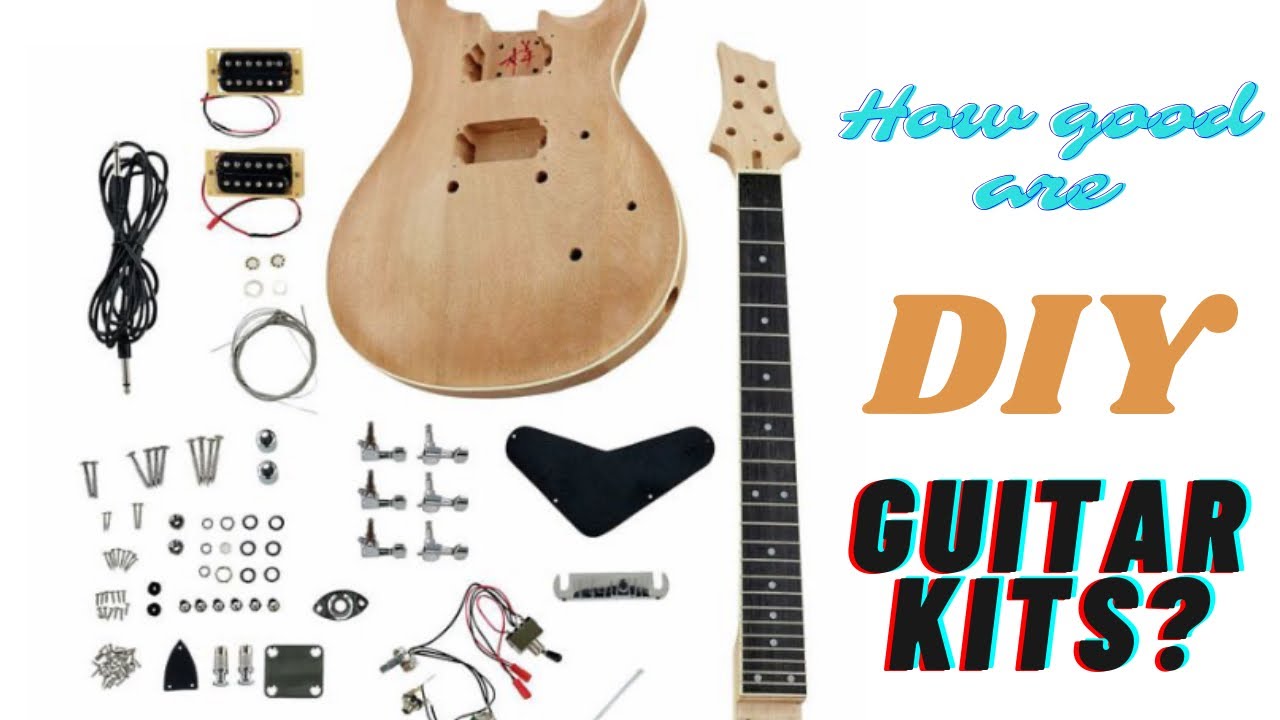 How good are DIY guitar kits? Harley Benton CST-24T Guitar Kit review / demo