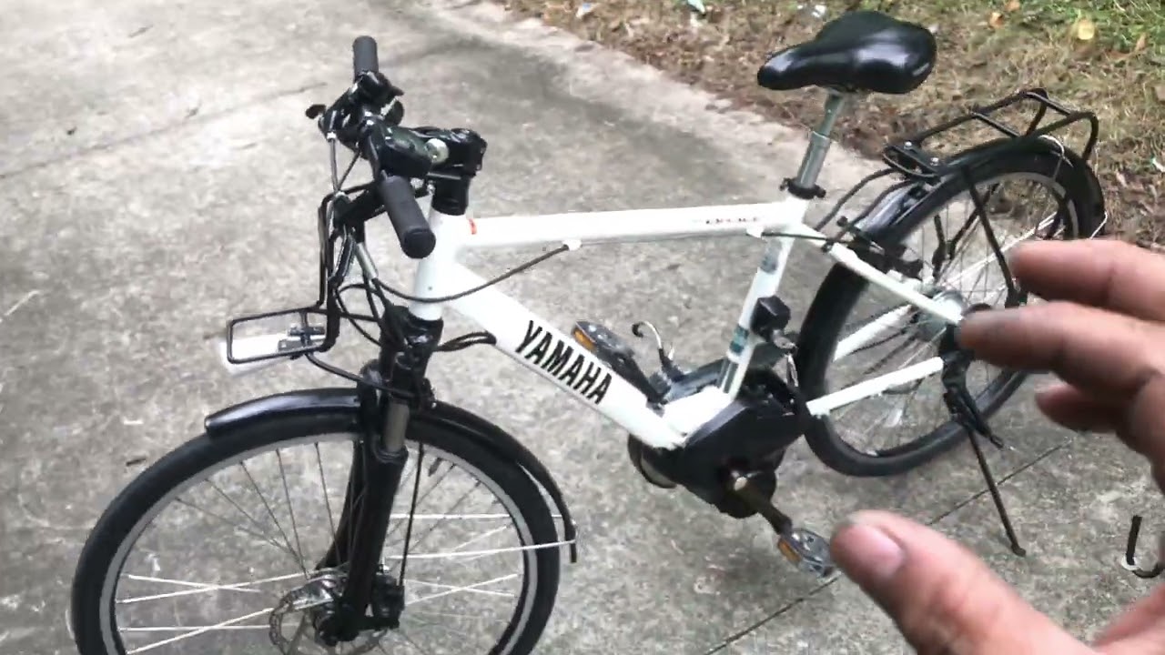 X486 : Xe đạp trợ lực thể thao Yamaha 8 số đời cao pin khủng Nhật bãi