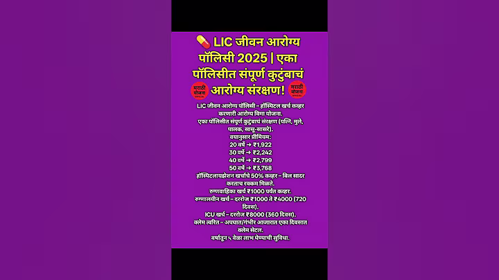 💊 LIC जीवन आरोग्य पॉलिसी 2025 | एका पॉलिसीत संपूर्ण कुटुंबाचं आरोग्य संरक्षण!
