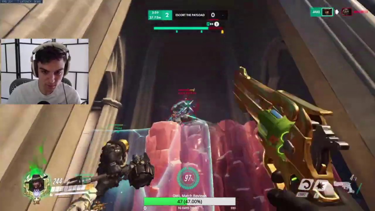 Jake Pro Mccree Gameplay 20k DMG - TOP 500 Overwatch Season 20