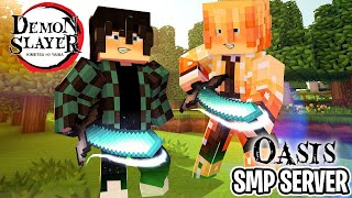 Playing the PUBLIC Demon Slayer SMP Server AFTER the Update [OPEN]