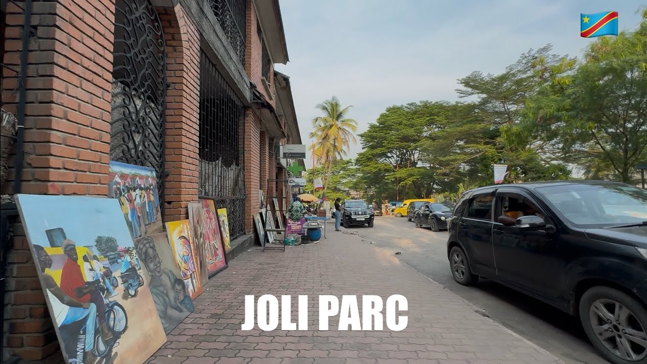 Ma CAMPAGNE | Marcher dans les rues de Kinshasa 🇨🇩 dans le Quartier JOLI PARC commune de NGALIEMA