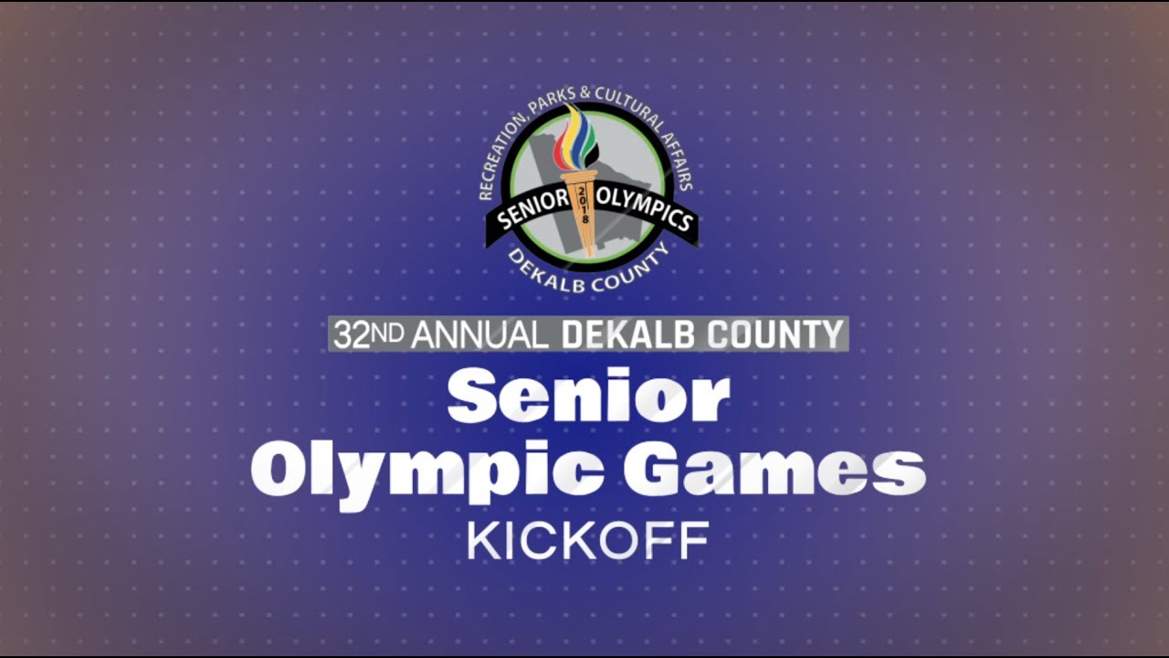 DeKalb County Senior Olympic Opening Ceremony YouTube