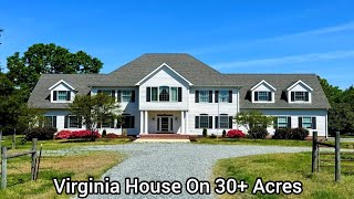 Virginia House On 30  Acres / You Can Get Financing / VA Real Estate / 7 Miles From Hitachi Energy