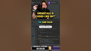 UNDERTALE HAS TERRIBLE CODE #piratesoftware #undertale
