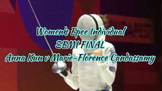 [SEMI FINAL] Check It Out When Kun Said “No More!” | Anna KUN 🇭🇺 v Candassamy 🇫🇷 l 2023 Budapest