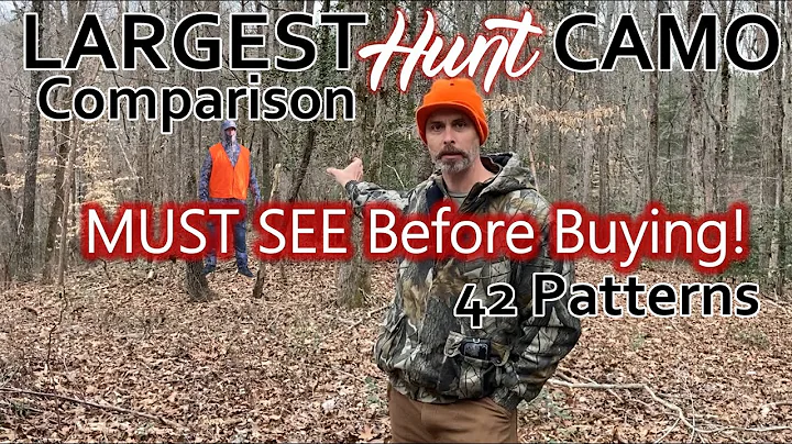 Largest Camo Comparison for the Whitetail Woods - 42 Patterns