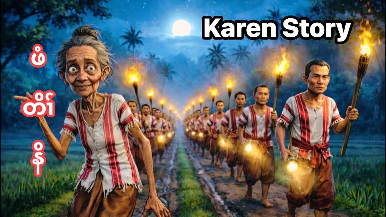 🛑 Pee Ton No ဖံတိၢ်နီခၠဲၣ်ပျုၢ်သး Karen story EP.25 #karen  #story @Knyawwah_Story 